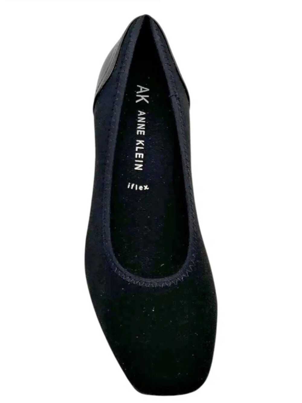 Anne Klein Wisher Sport Wedge Pumps Black iFlex Comfort Heel Size 8.5
